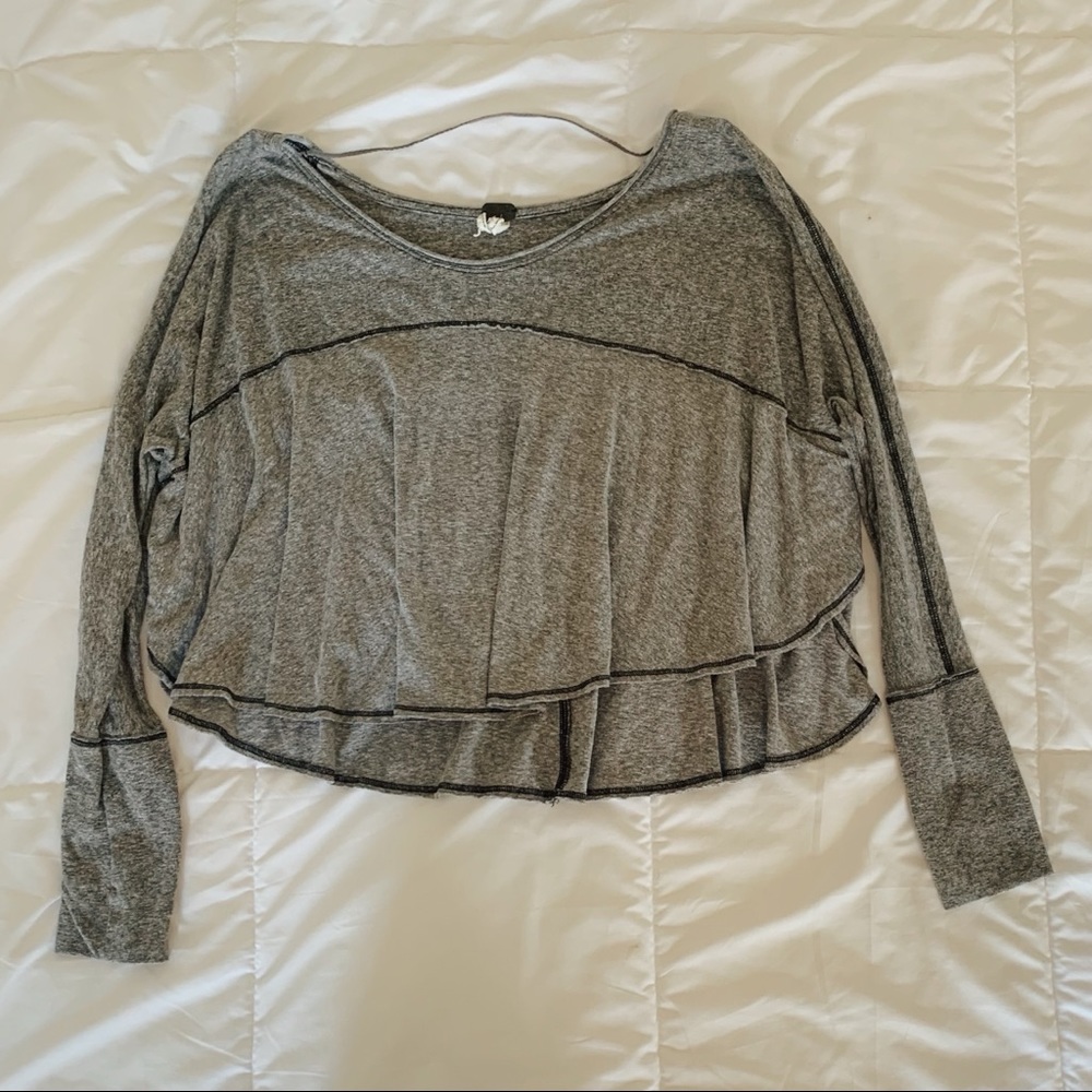Free People We the Free cropped shirt
